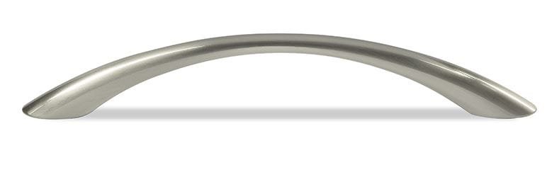 Poignée de Meuble - 128mm d'Entraxe - Nickel (Lot de 6)