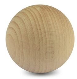 Bouton de Meuble – Bois Brut – ⌀ 40mm (Lot de 2)