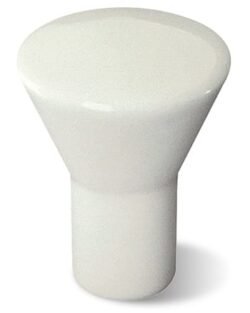 Bouton de Meuble – Blanc – ⌀ 16mm (Lot de 2)