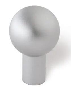 Bouton de Meuble « Pion » – Aluminium – ⌀ 16mm (Lot de 2)