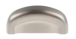 Poignée de Meuble – 32mm d’Entraxe – Nickel Mat Brossé (Lot de 2)