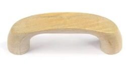 Poignée de Meuble – 64mm d’Entraxe – Chêne Gris (Lot de 2)