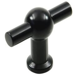 Bouton de Meuble – Noir – ⌀ 50mm (Lot de 2)