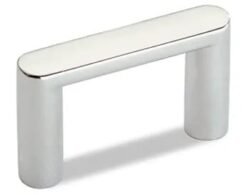 Poignée de Meuble – 32mm d’Entraxe – Chrome Brillant Poli (Lot de 2)