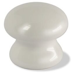 Bouton de Meuble – Porcelaine Blanc – ⌀ 32mm (Lot de 2)