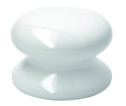 Bouton de Meuble – Porcelaine Blanc – ⌀ 38mm (Lot de 2)