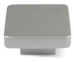Bouton de Meuble – Bois Argenté – 60x60mm (1 pièce)