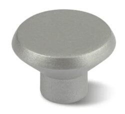 Bouton de Meuble – Bois Argenté – ⌀ 35mm (Lot de 2)