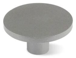 Bouton de Meuble – Bois Argenté – ⌀ 60mm (1 pièce)