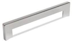 Poignée de Meuble « Design » – 160mm d’Entraxe – Chrome Brillant Poli (Lot de 2)