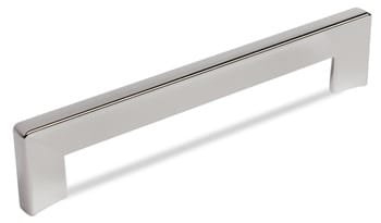 Poignée de Meuble "Design" de 160mm d'Entraxe en Chrome Brillant Poli