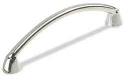 Poignée de Meuble – 64mm d’Entraxe – Chrome Brillant Poli (Lot de 2)