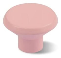 Bouton de Meuble – Rose – ⌀ 35mm (Lot de 2)