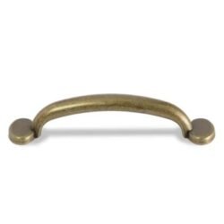 Poignée de Meuble « D’antan » – 96mm d’Entraxe – Laiton Vieilli (Lot de 2)