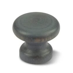 Bouton de Meuble – Noir Délavé – ⌀ 30 mm (Lot de 2)