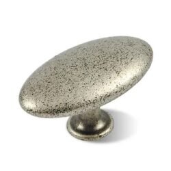 Bouton de Meuble – Fer Brossé – ⌀ 64mm (1 pièce)