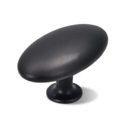 Bouton de Meuble – Noir Mat – ⌀ 64mm (Lot de 2)