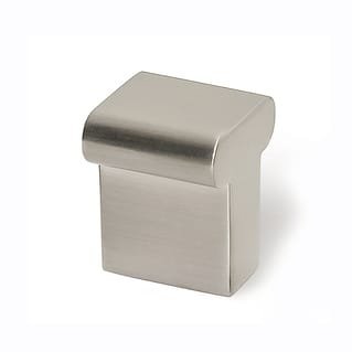 Bouton de Meuble - Nickel Brossé - largeur 16mm (Lot de 2)