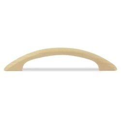 Poignée de Meuble – 128mm d&rsquo;Entraxe – Bois Brut (Lot de 2)