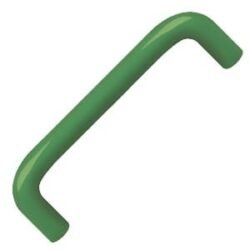 Poignée de Meuble – 96mm d&rsquo;Entraxe – Vert (Lot de 4)
