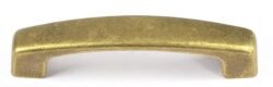 Poignée de Meuble – 64mm d’Entraxe – Laiton Vieilli (Lot de 2)