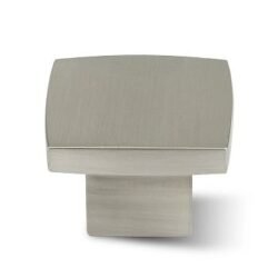 Bouton de Meuble – Nickel Mat Brossé – 26x26mm (Lot de 2)