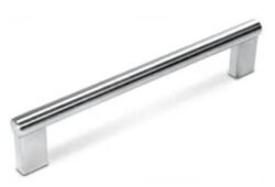 Poignée de Meuble – 96mm d’Entraxe – Inox (Lot de 2)