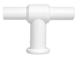 Bouton de Meuble – Inox Blanc – 90x25mm (Lot de 2)