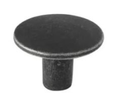 Bouton de Meuble – Noir – ⌀ 30mm (Lot de 2)
