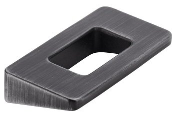 Poignée de Meuble - 32mm d'Entraxe - Noir Brossé (Lot de 2)