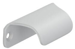 Poignée de Meuble « Industriel » – 50mm d’Entraxe – Aluminium (Lot de 2)