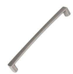 Poignée de Meuble – 128mm d’Entraxe – Argent Vieilli (Lot de 2)