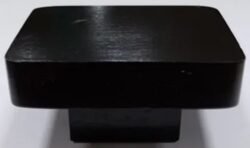 Bouton de Meuble – Noir – 60x60mm (1 pièce)