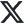 Logo de X
